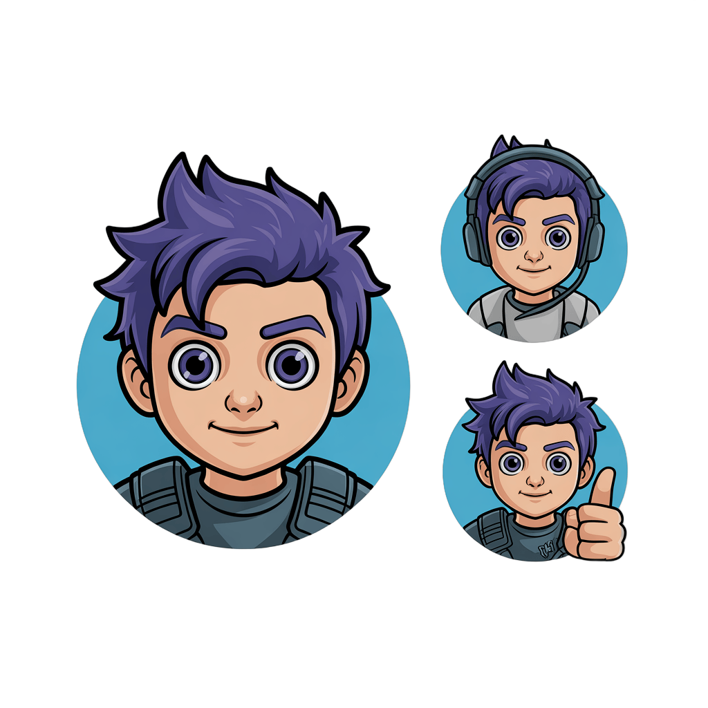 Cartoon boy astronaut giving thumbs up in space suit for gaming app icons and illustrations PNG - transparent background
