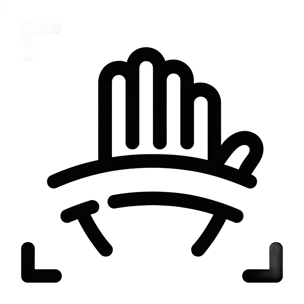 Chef hat and whisk graphic icon for food service branding and restaurant clipart PNG - transparent background