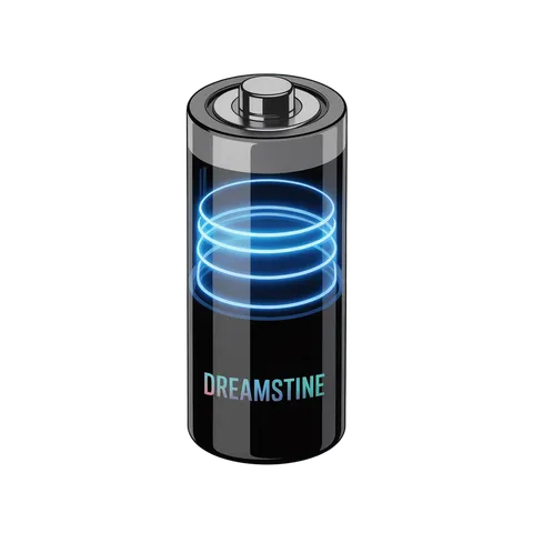 Dreamstine battery icon with glowing energy levels for modern app interfaces and digital designs PNG