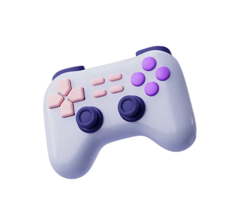 Isolated transparent clipart game controller for digital illustrations and presentations PNG