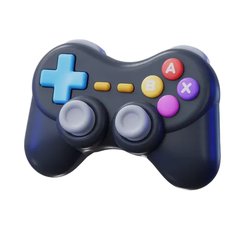 Isolated transparent clipart game controller for gaming graphics and digital projects PNG
